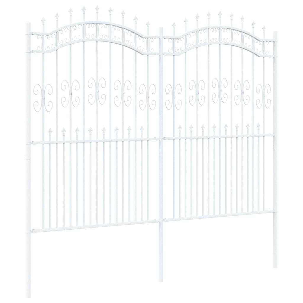 Vrtna Ograda KAMPEN 240 x 228 cm Mesh Bijelo