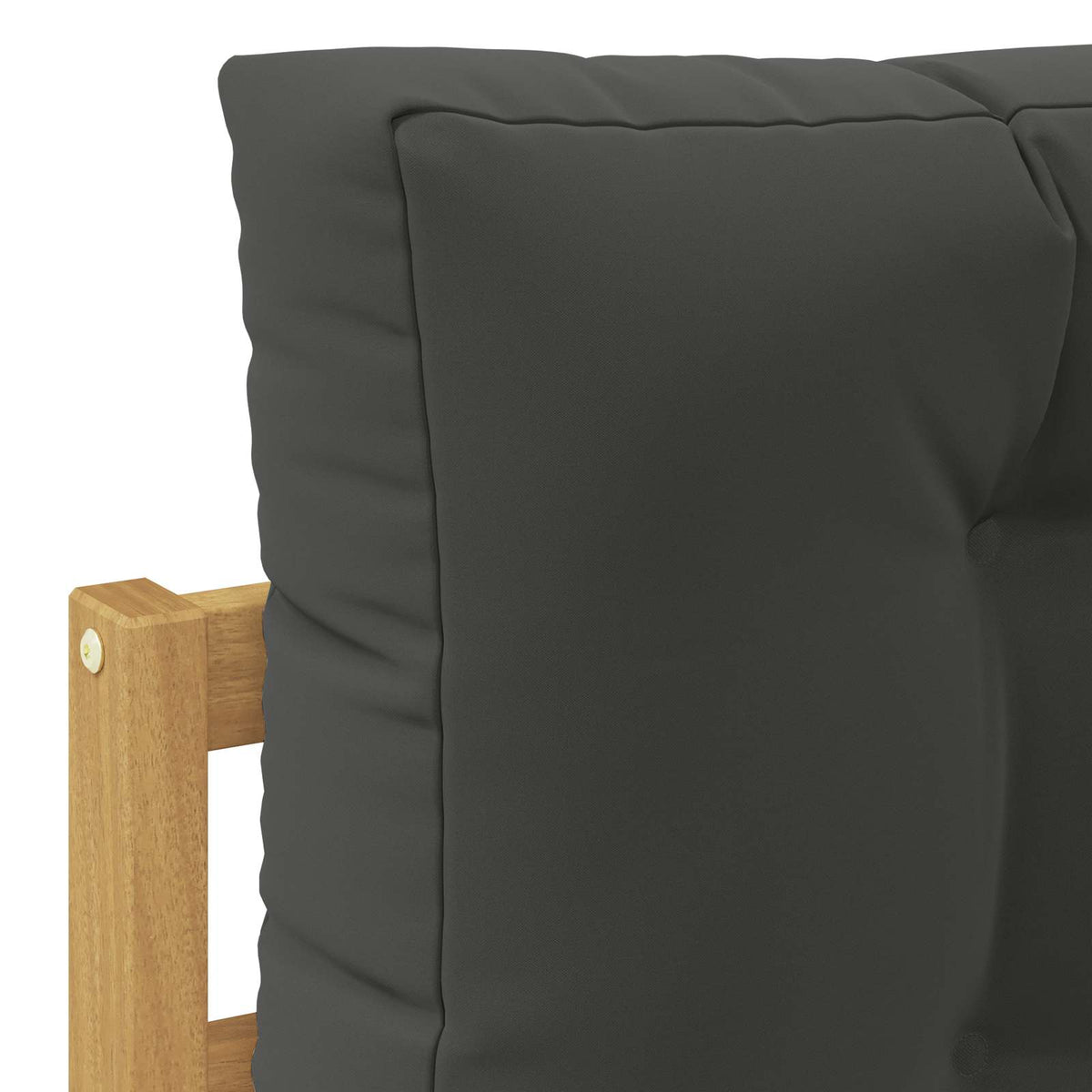 Set vanjskih sofa s jastukom 6 pcs Bijela i antracit Poliester