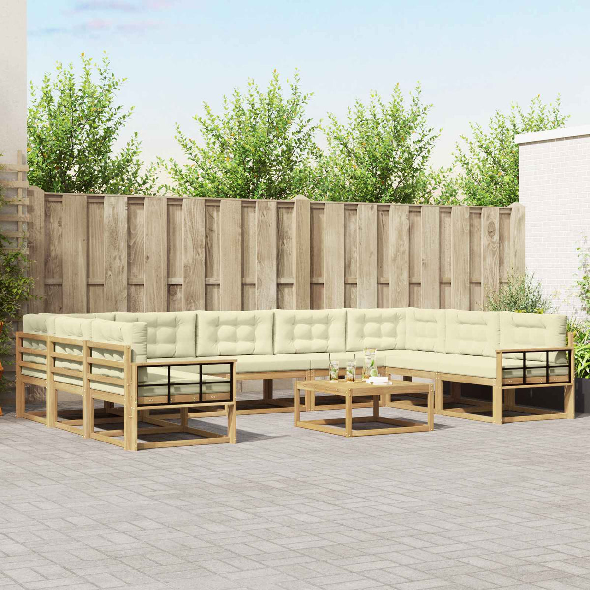 Set vanjskih sofa 10 kom.