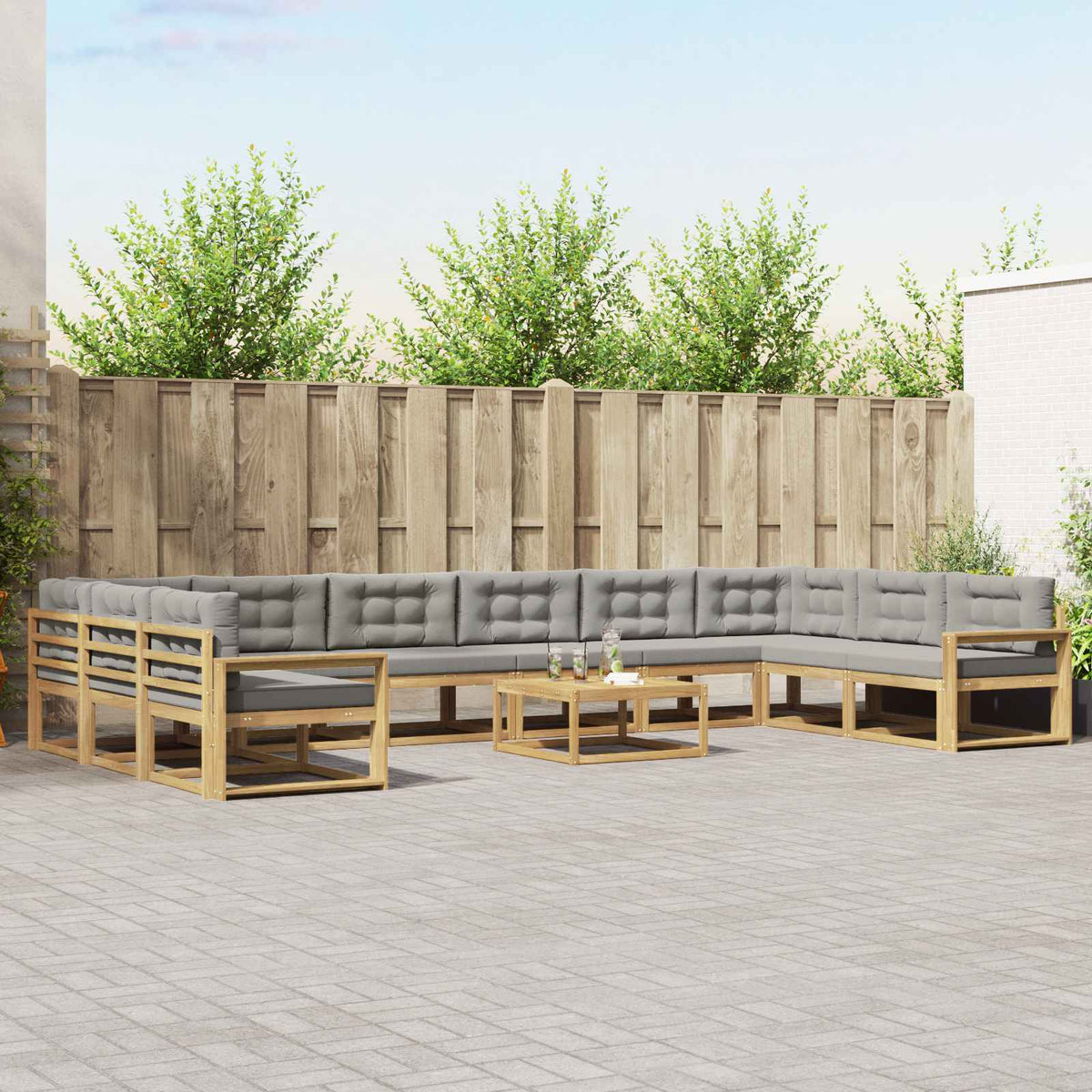 Set vanjskih sofa 11 kom.