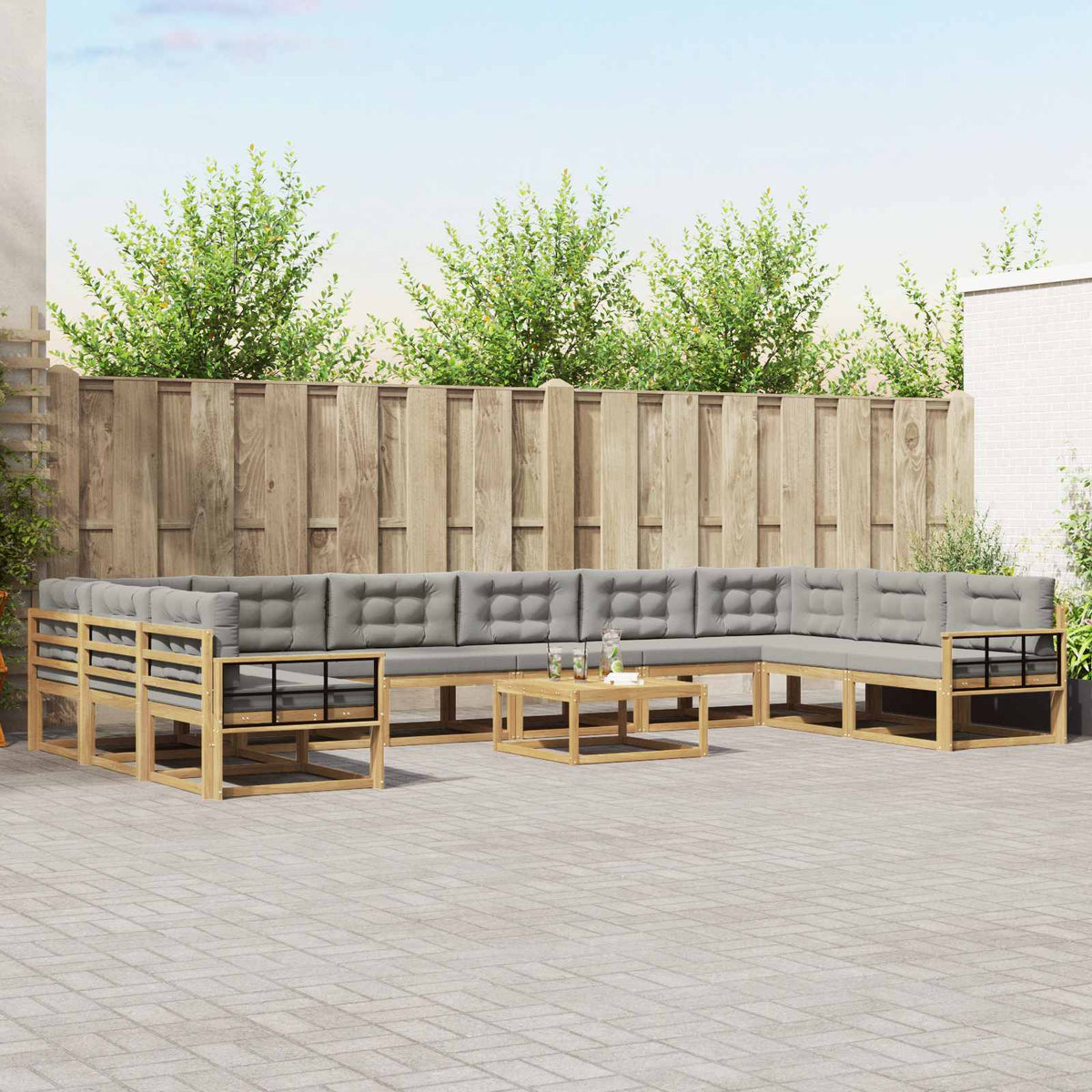 Set vanjskih sofa 11 kom.