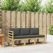 Set vanjskih sofa 3 pcs