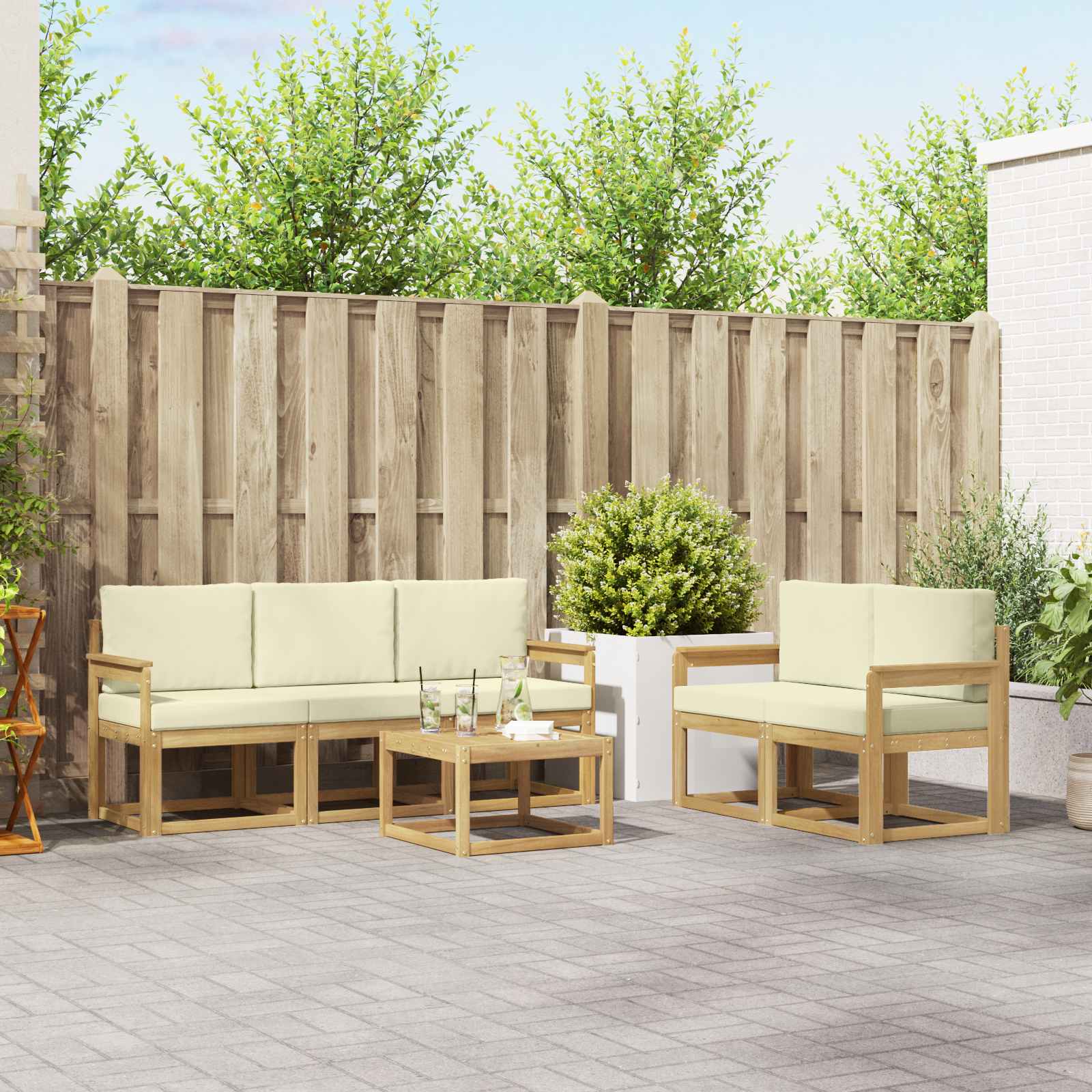 Set vanjskih sofa 6 pcs