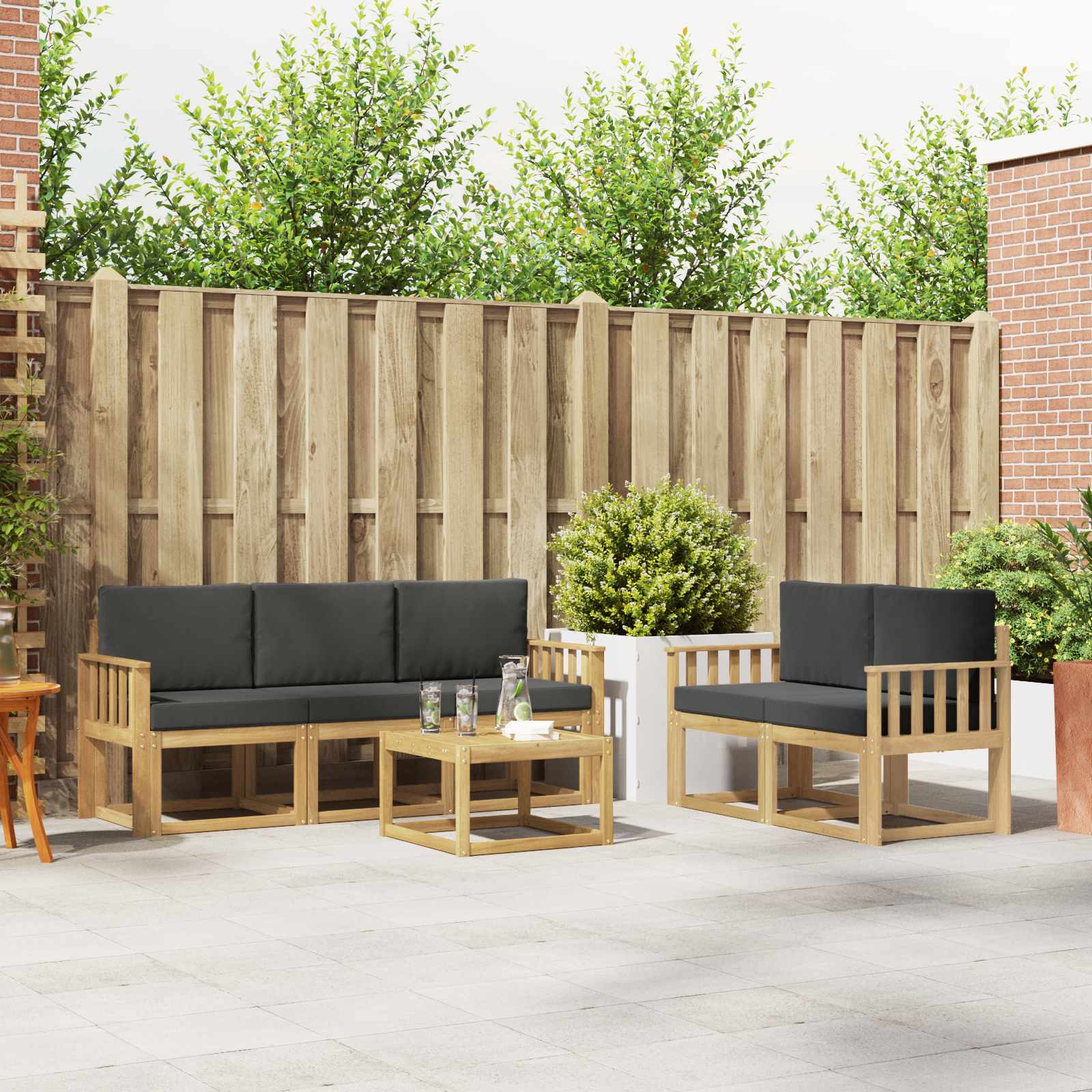 Set vanjskih sofa 6 pcs