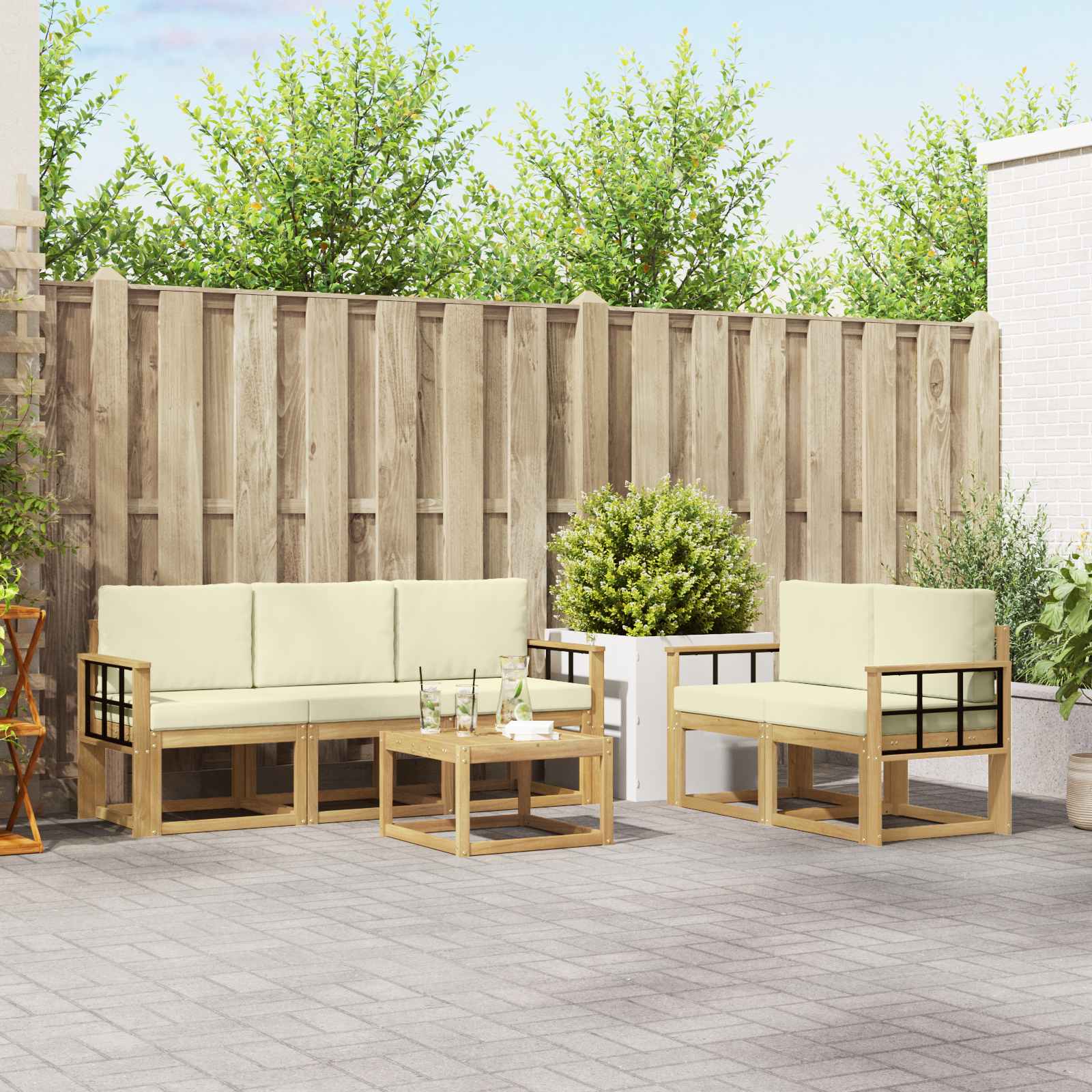 Set vanjskih sofa 6 pcs