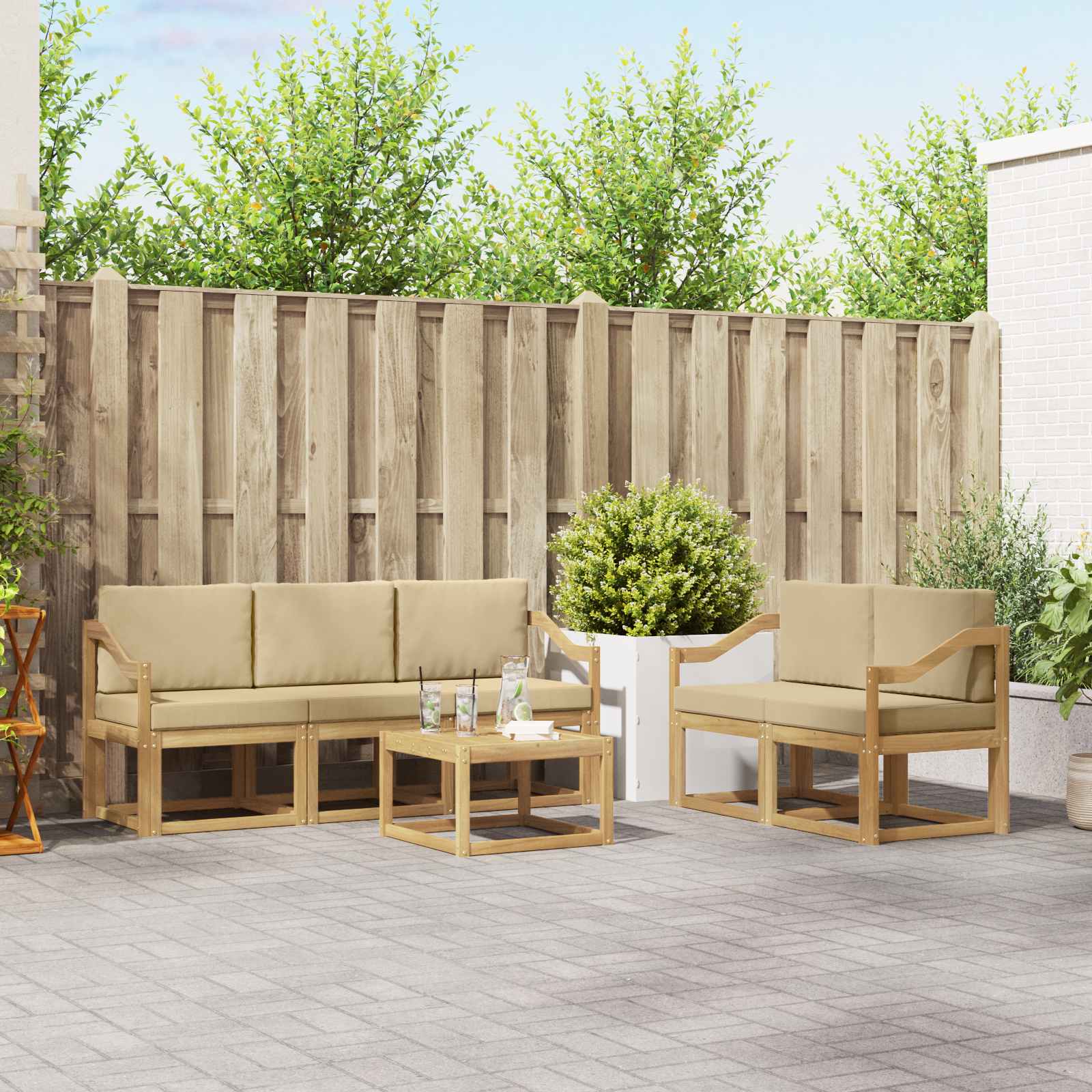 Set vanjskih sofa 6 pcs