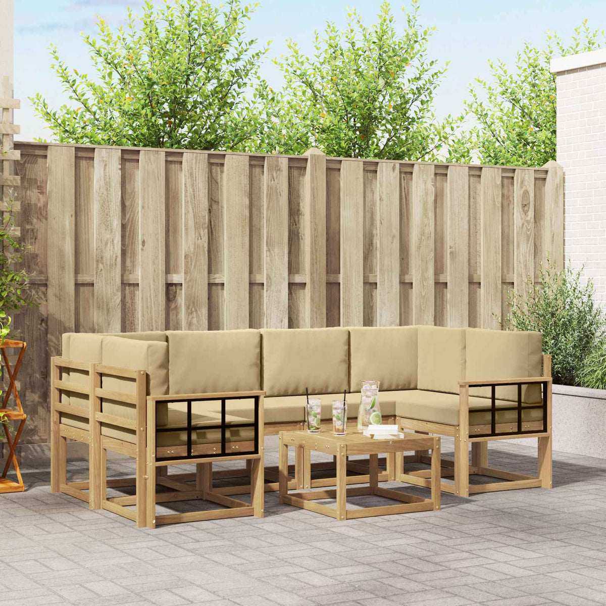 Set vanjskih sofa 7 kom.