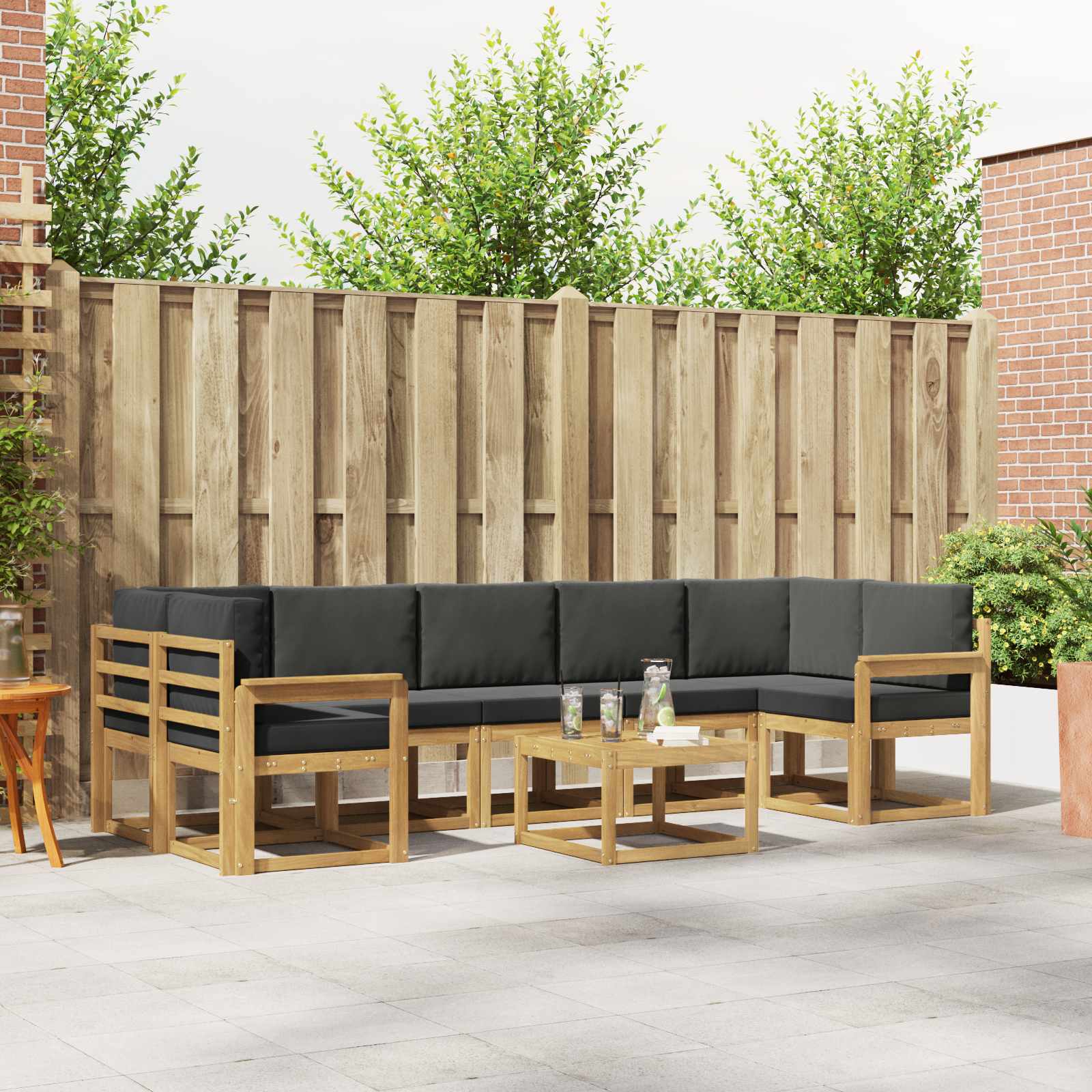 Set vanjskih sofa 6 pcs