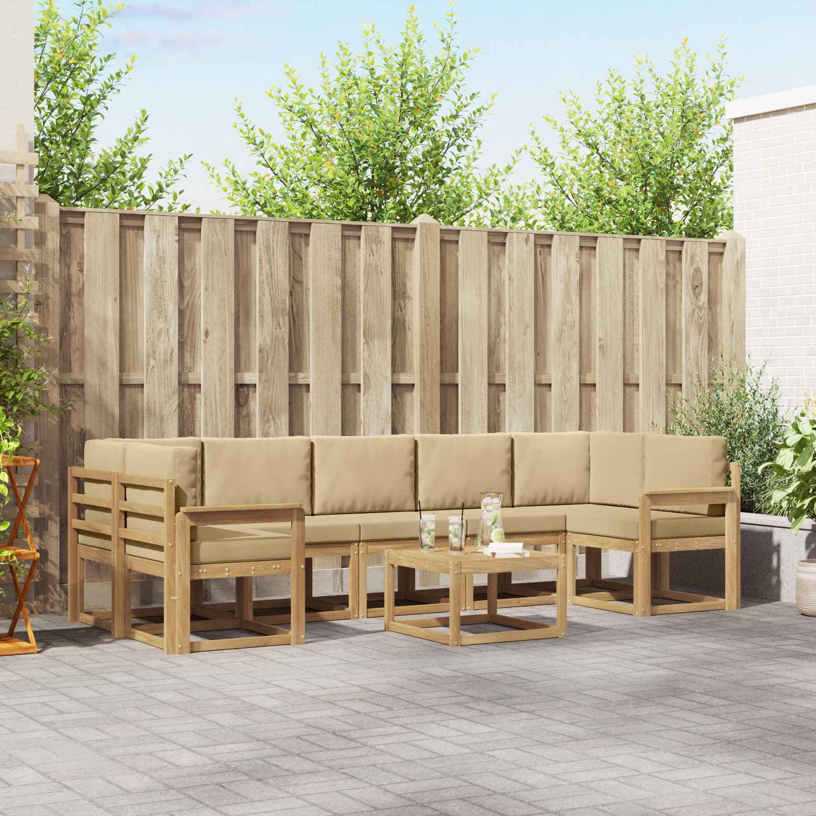Set vanjskih sofa 6 pcs