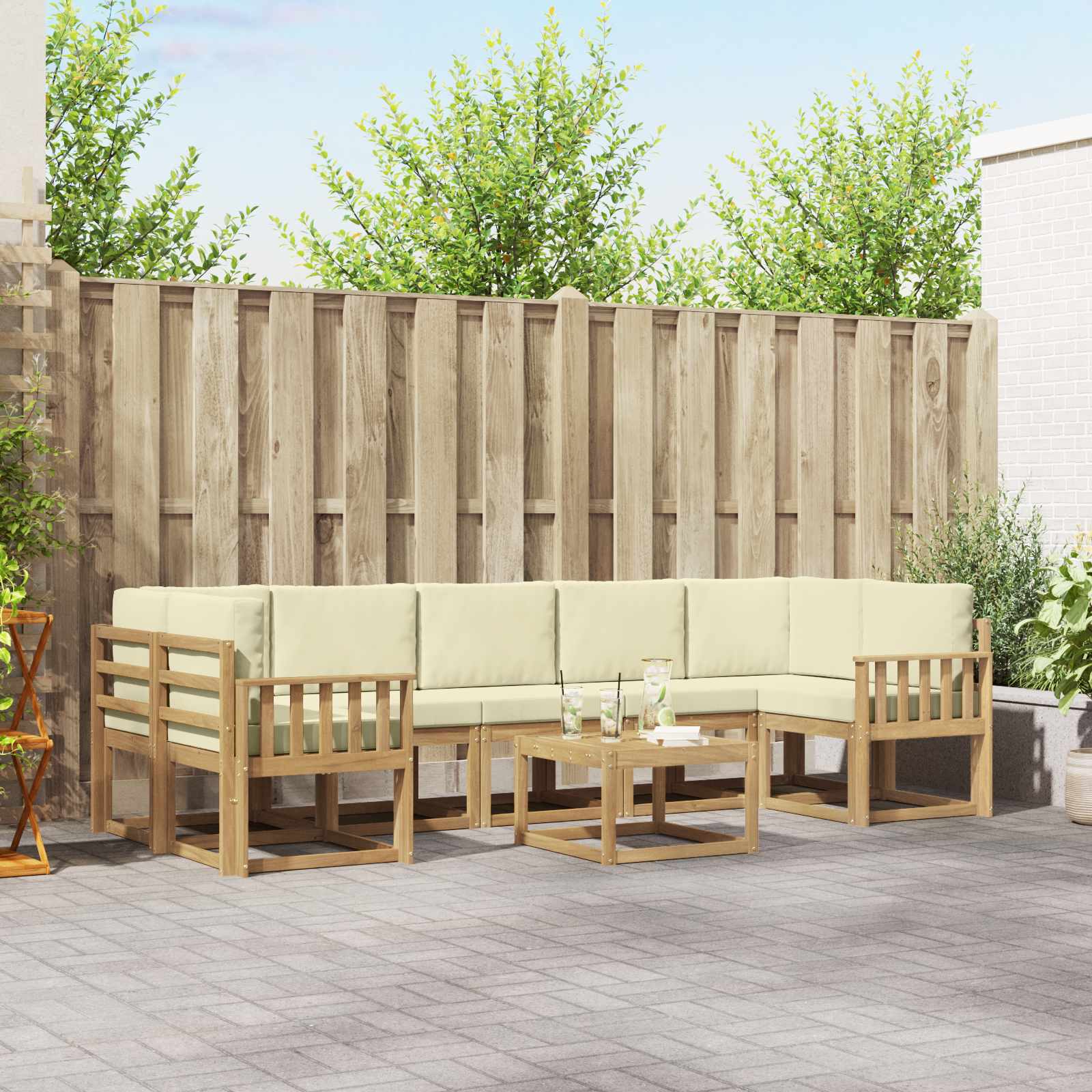 Set vanjskih sofa 6 pcs