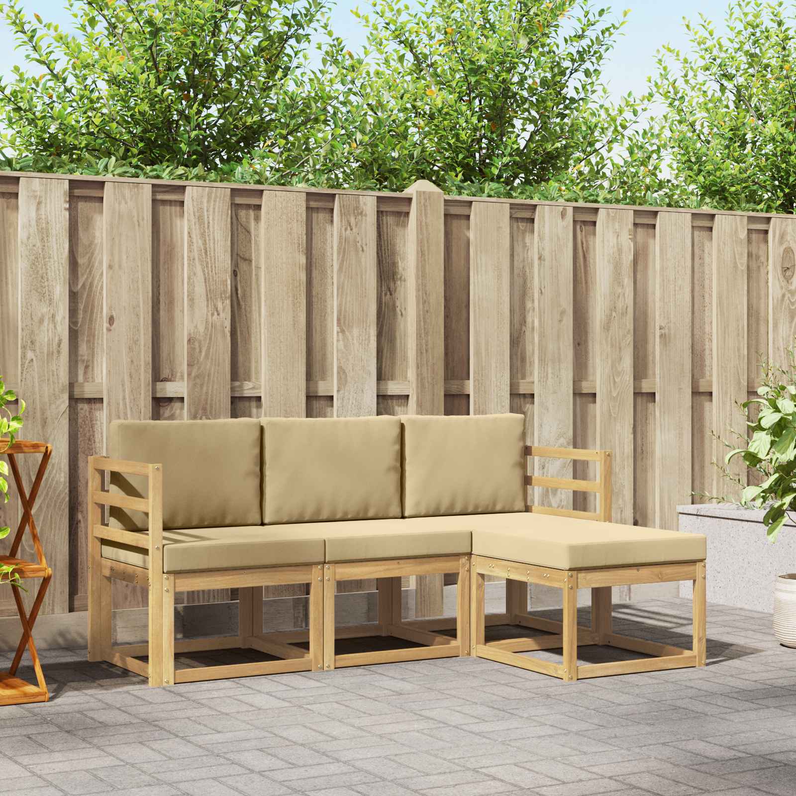 Set vanjskih sofa 4 pcs