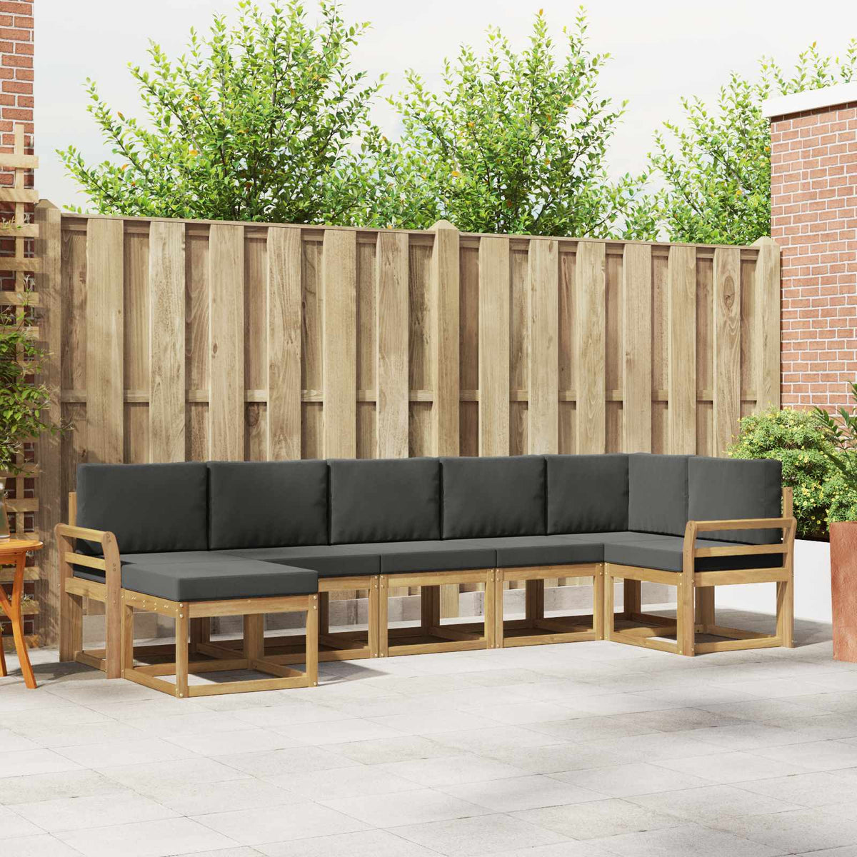 Set vanjskih sofa 7 kom. Poliester