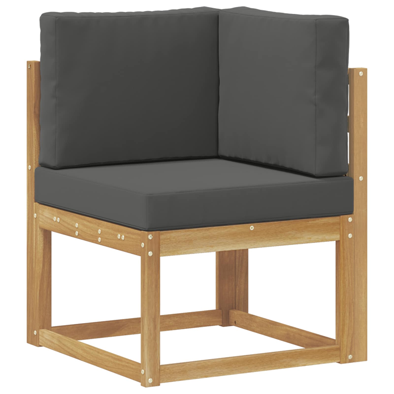 Set vanjskih sofa s jastukom 8 pcs Bijela i antracit