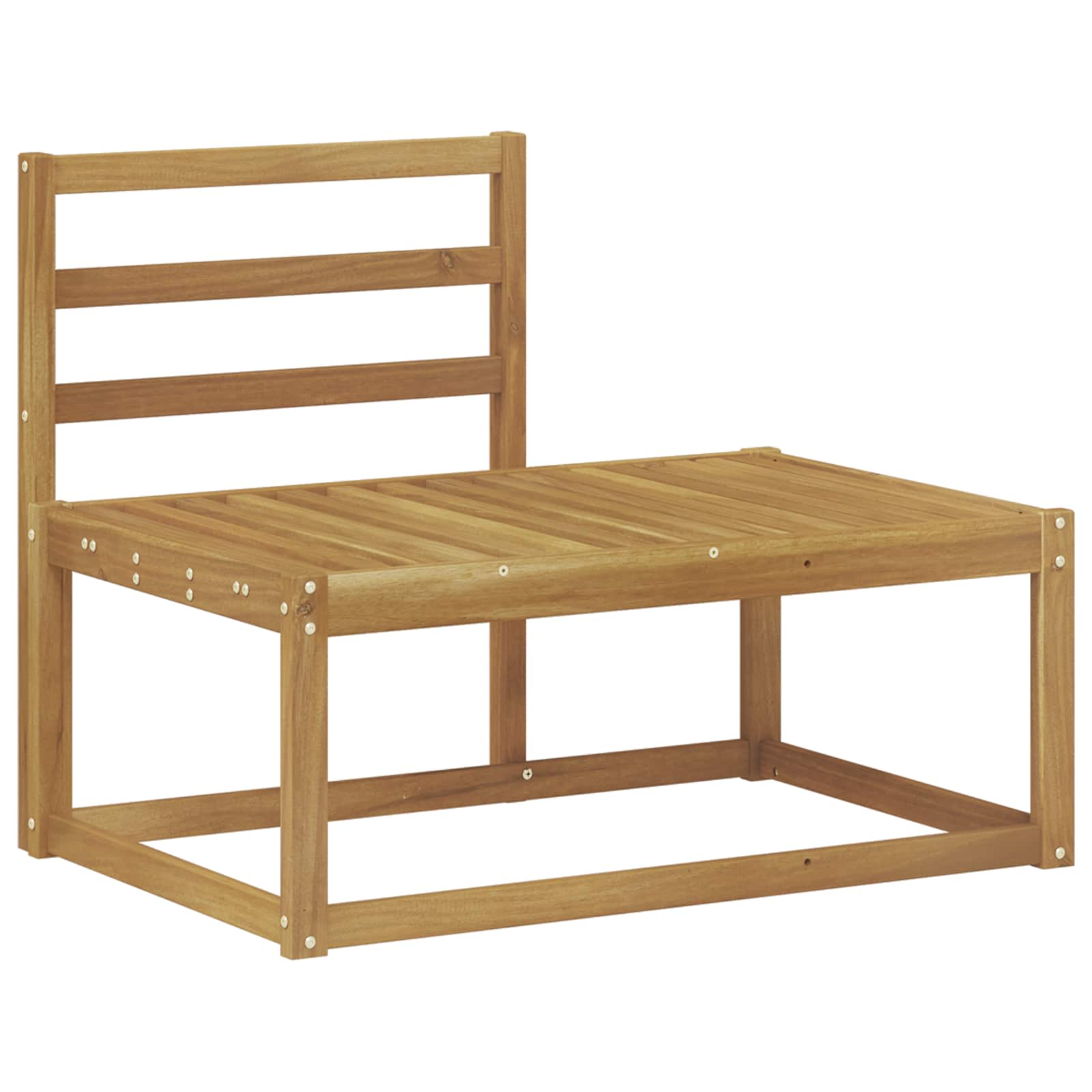 Set vanjskih sofa 2 pcs Bijela 182,5 x 63 x 73 cm