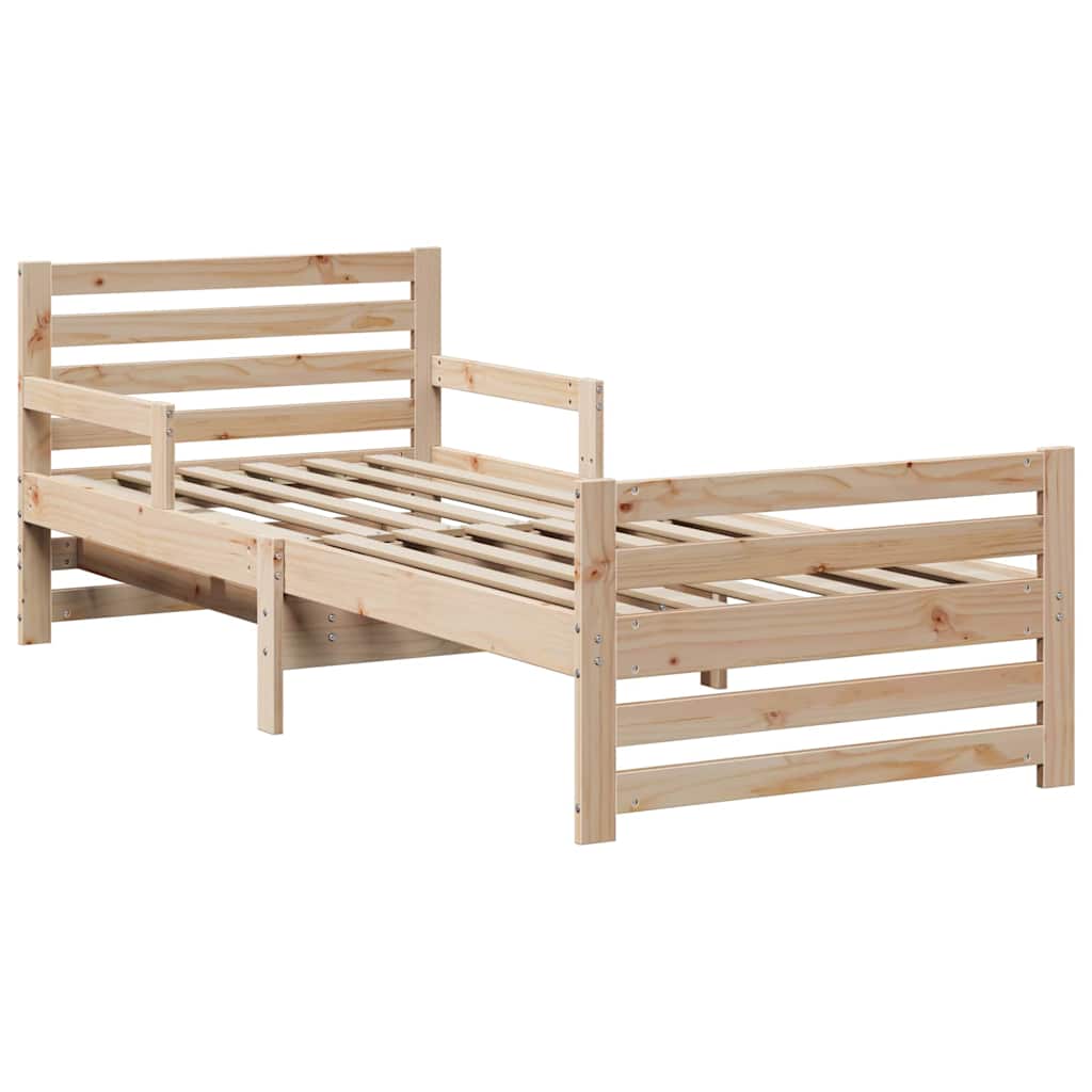 Krevetna konstrukcija Smeđa 80 x 200 cm Konstruirano drvo