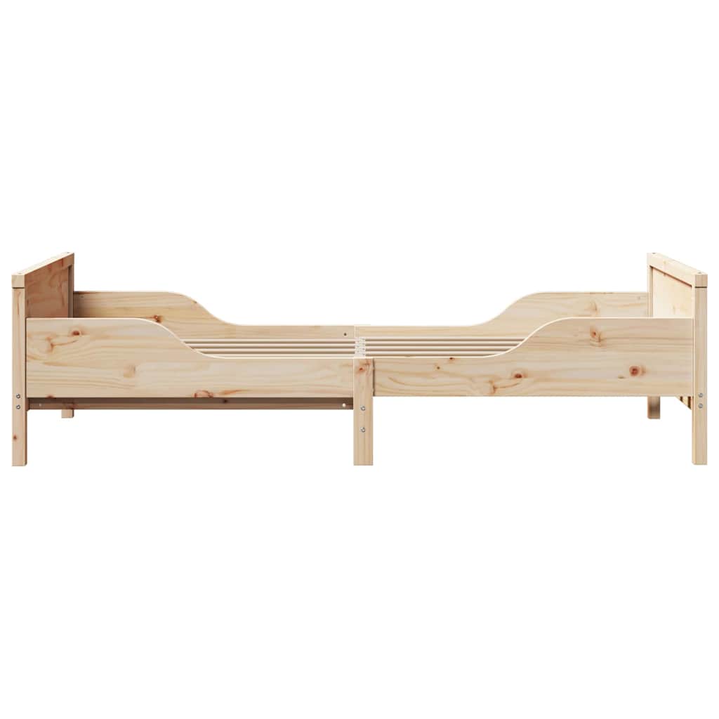 Krevetna konstrukcija Smeđa 80 x 200 cm Konstruirano drvo