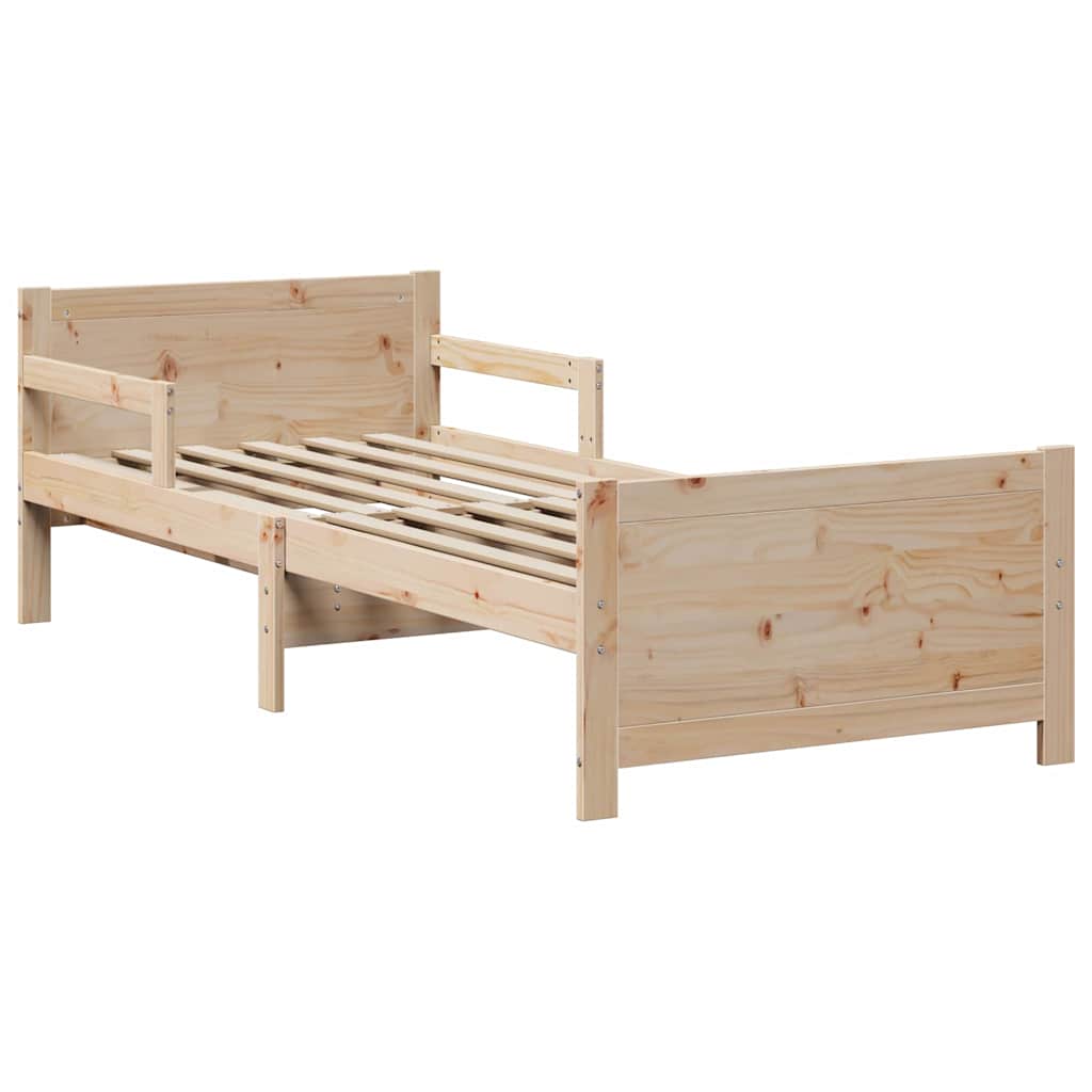 Krevetna konstrukcija Smeđa 80 x 200 cm Konstruirano drvo