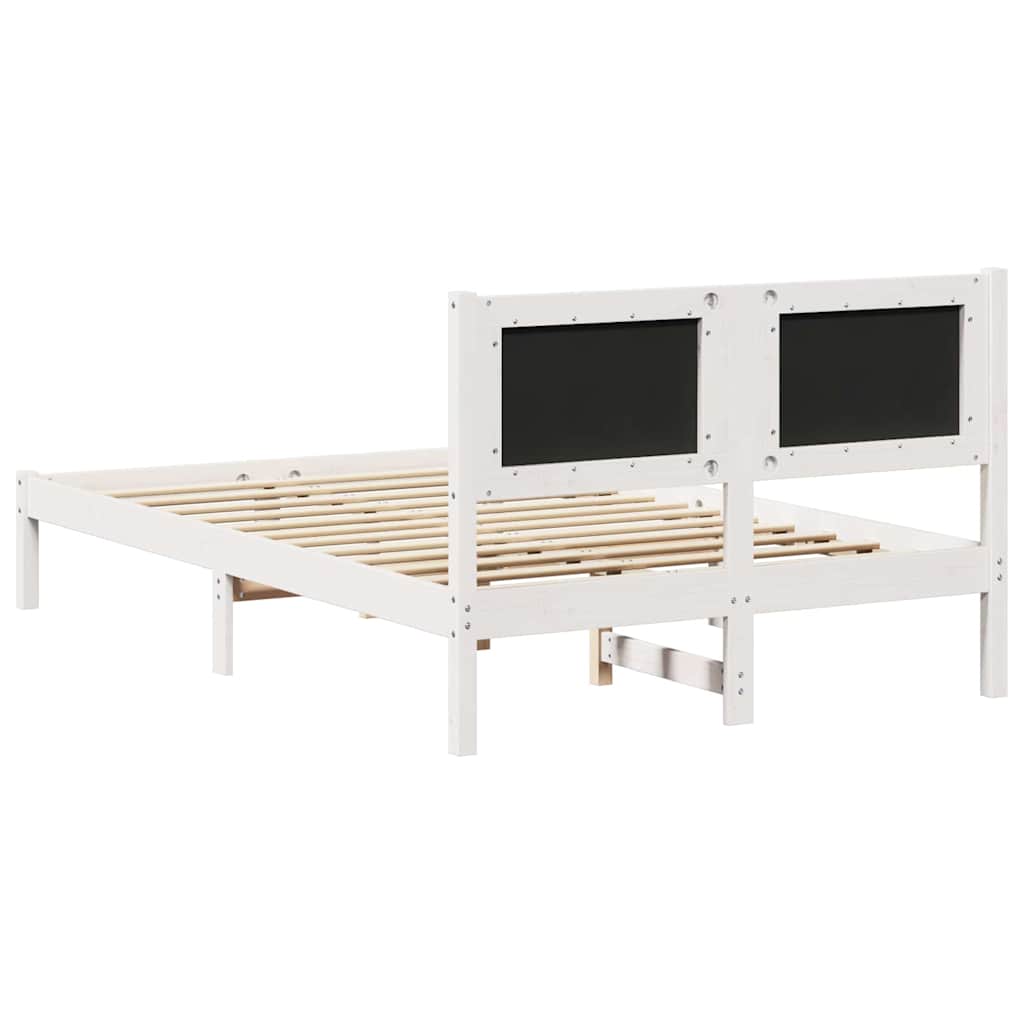Krevetna konstrukcija s uzglavljem Svijetlo siva 120 x 200 cm