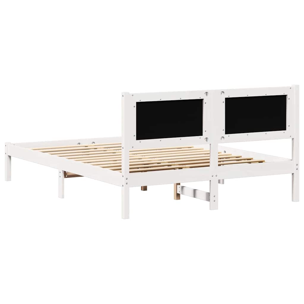 Krevetna konstrukcija s uzglavljem Svijetlo siva 150 x 200 cm
