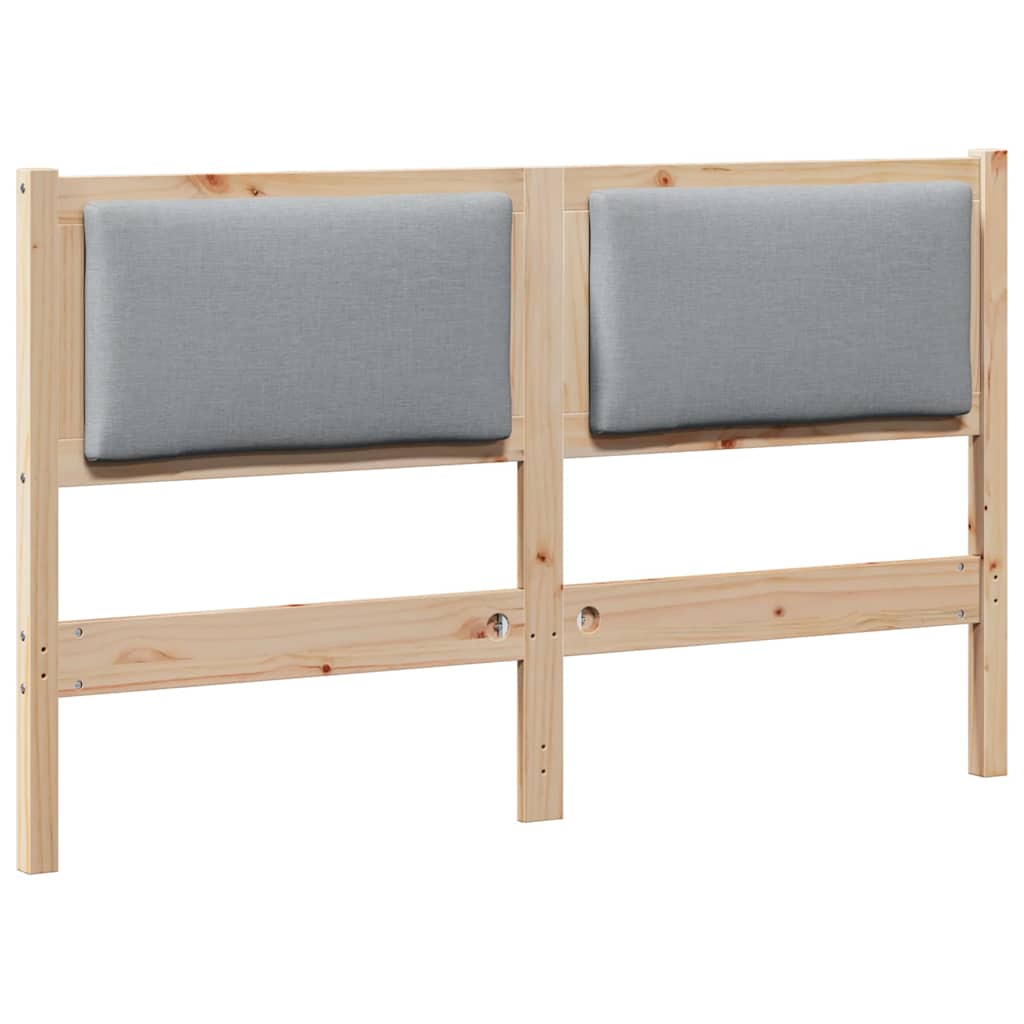 Uzglavlje Smeđa Masivna borovina 150 cm