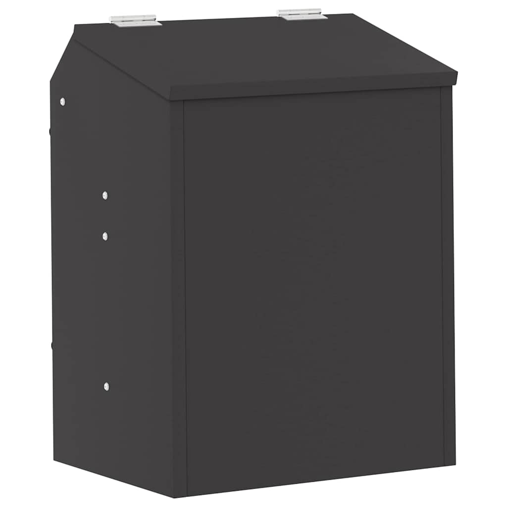 Hranilica za zečeve Crna 64.5 x 25.5 x 45.5 cm
