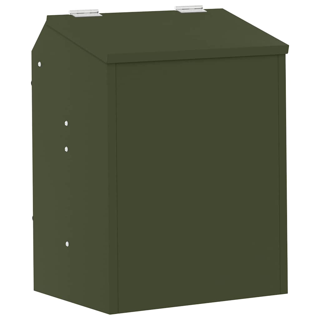 Hranilica za zečeve Maslinasto zelena 64.5 x 25.5 x 45.5 cm
