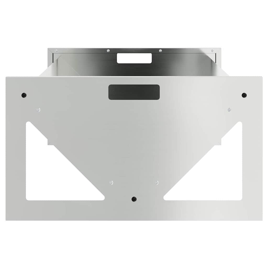 Hranilica za stoku Srebrno 108 x 50 x 28 cm Cinkani čelik