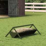 Hranilica za stoku Maslinasto zelena 111 x 76 x 38 cm