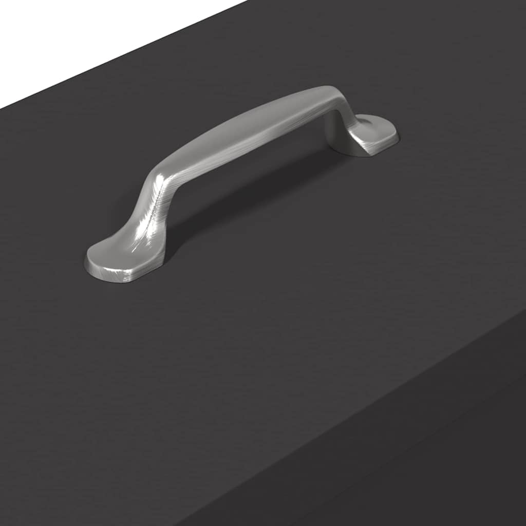 Hranilica za piliće 2 pcs Crna 41,5 x 20,5 x 33 cm