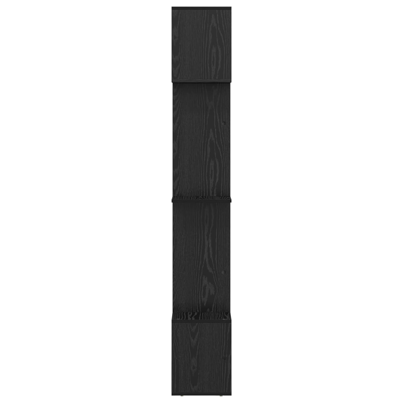 Ormarić za knjige Crni hrast 92 x 29 x 188 cm Konstruirano drvo