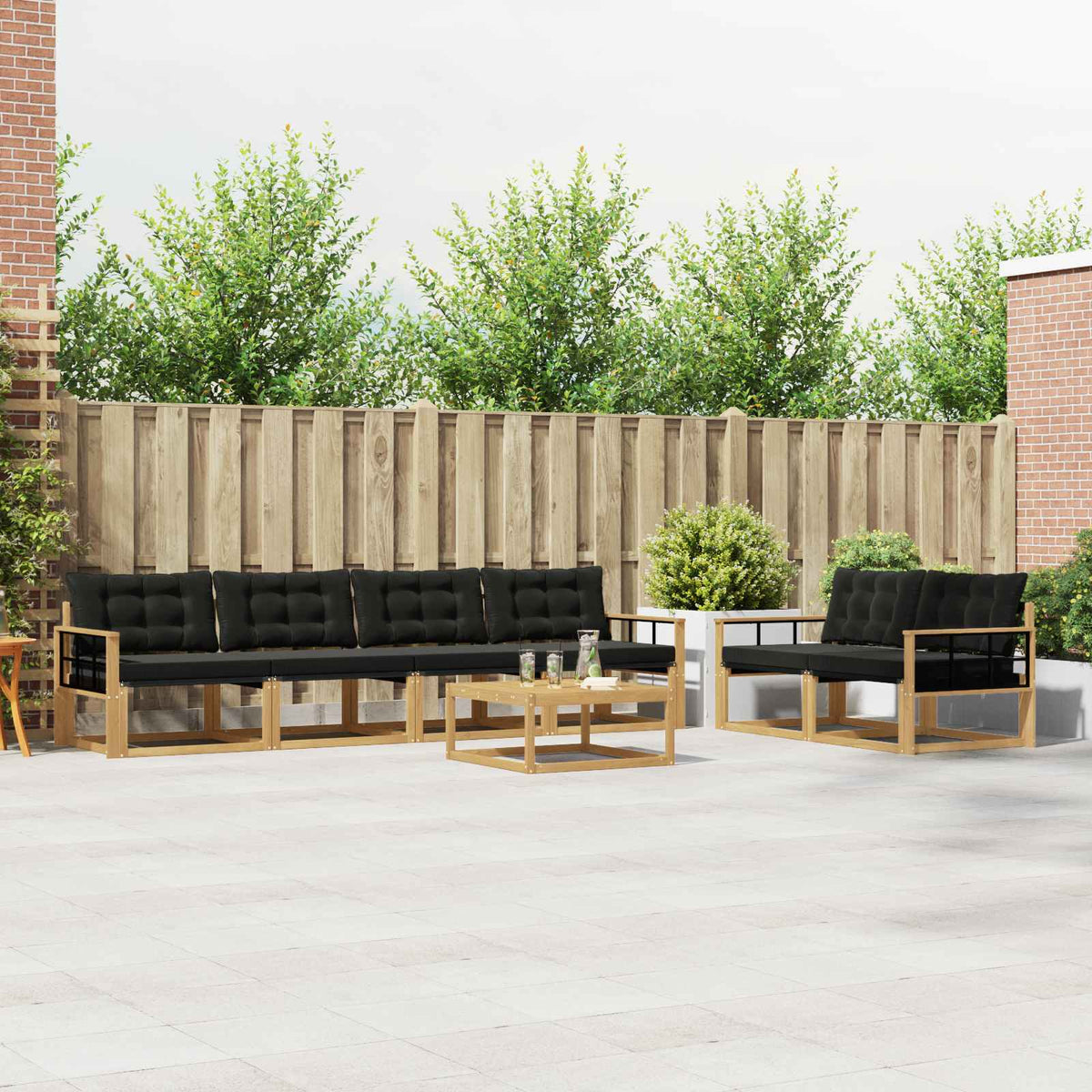 Set vanjskih sofa 7 kom.