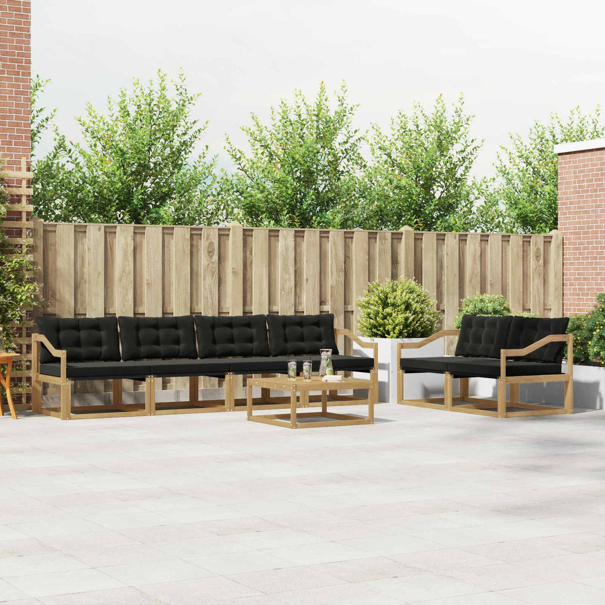 Set vanjskih sofa 7 kom.