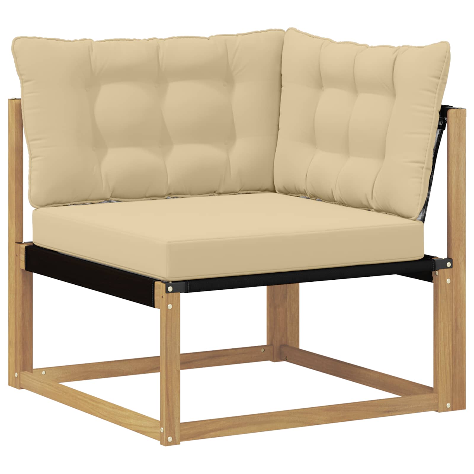 Set vanjskih sofa 8 pcs Bijela i bež 79 x 79 x 37 cm