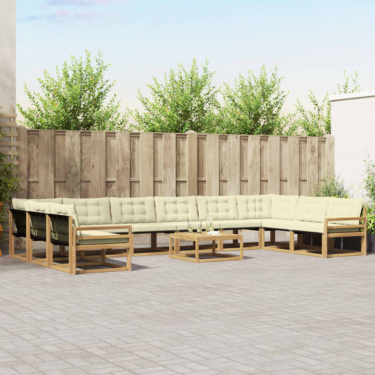 Set vanjskih sofa 11 kom.