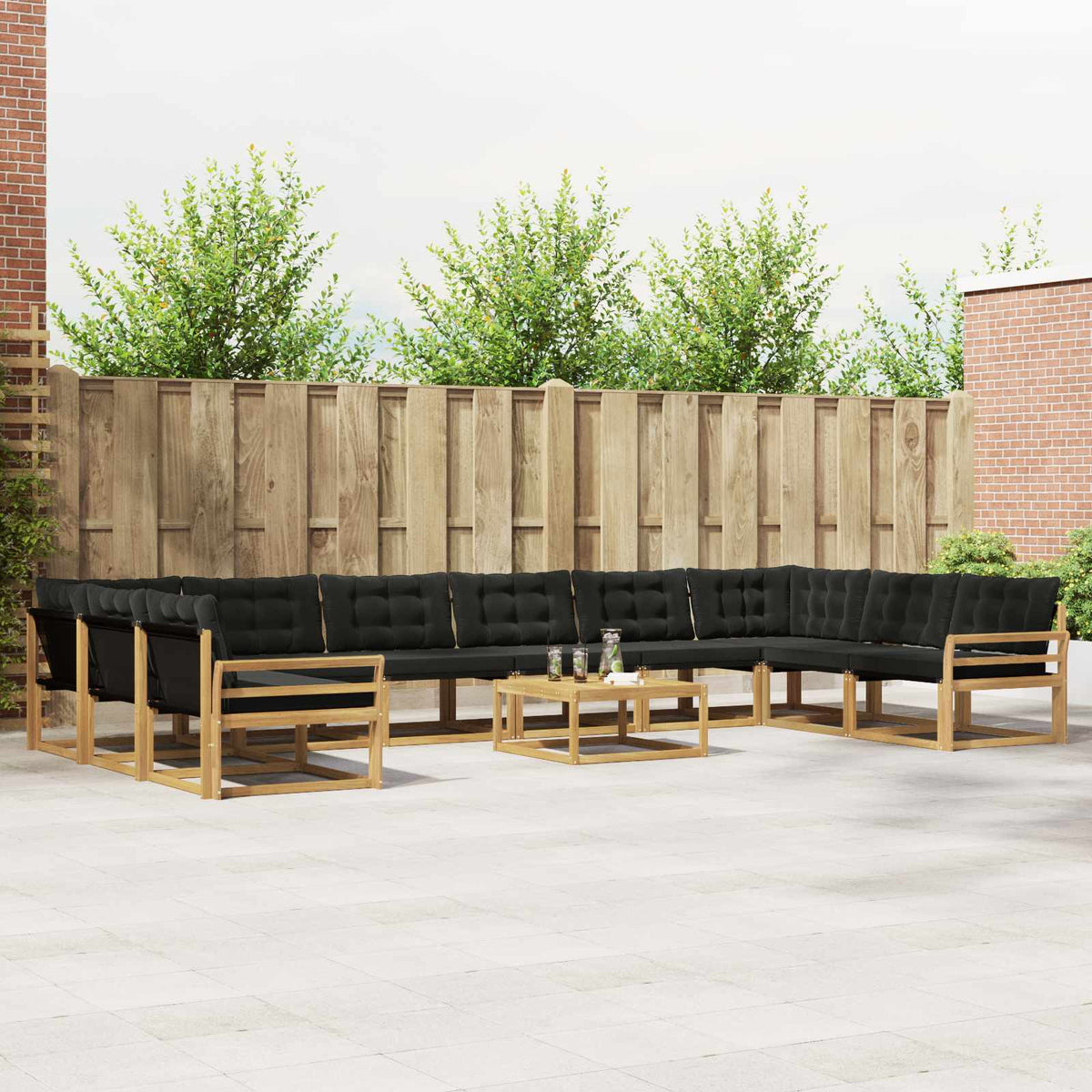 Set vanjskih sofa 11 kom.