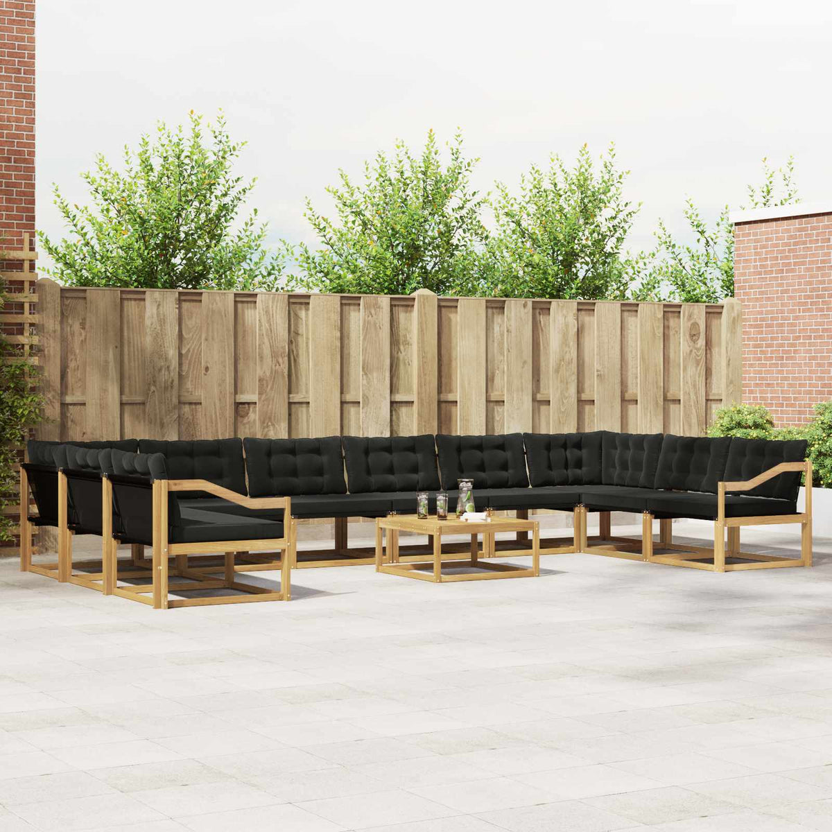 Set vanjskih sofa 11 kom.