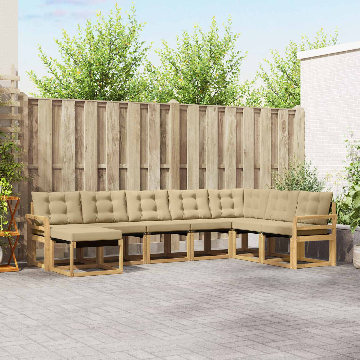 Set vanjskih sofa 8 pcs