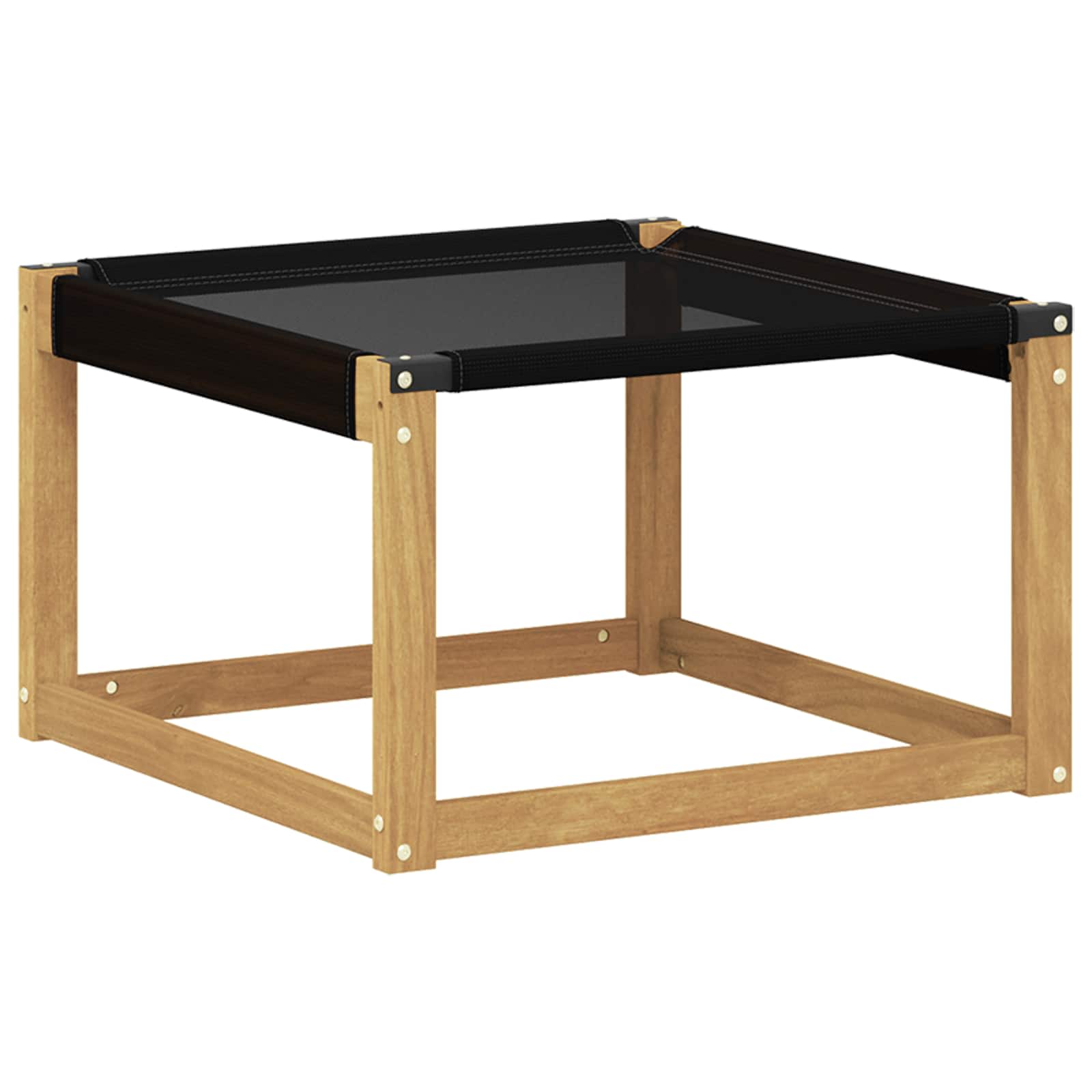 Set vanjskih sofa s jastukom 9 pcs Bijela i crna
