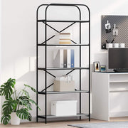 Polica Siva Sonoma 80 x 30 x 183 cm Konstruirano drvo