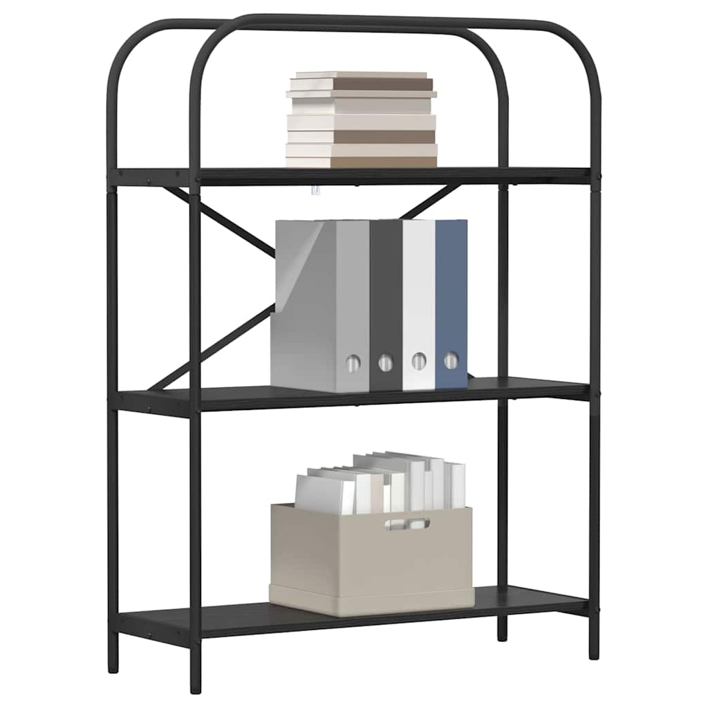 Polica Crni hrast 80 x 30 x 109 cm Konstruirano drvo