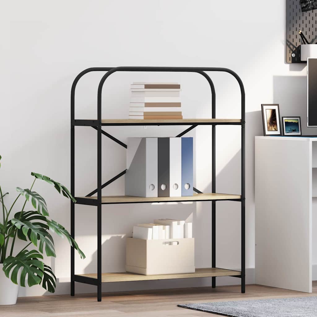 Polica Sonoma hrast 80 x 30 x 109 cm Konstruirano drvo