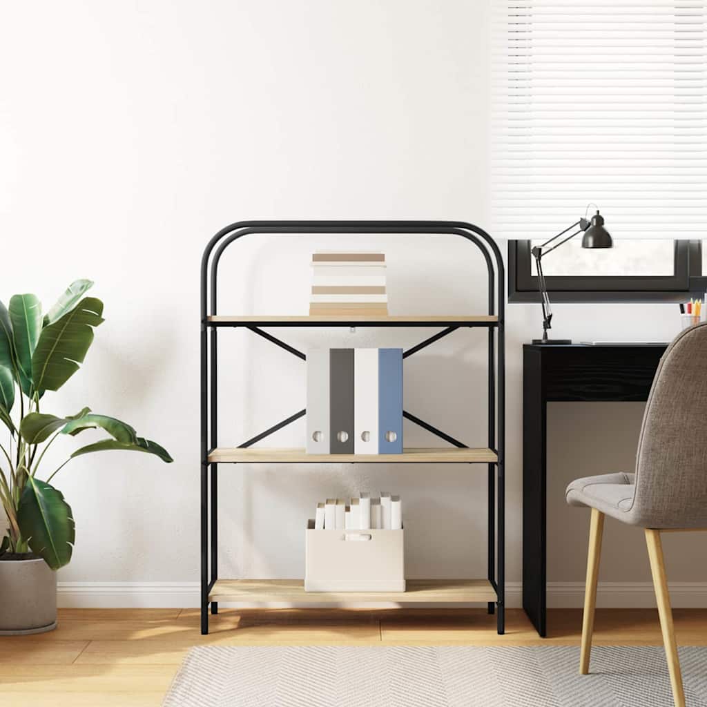 Polica Sonoma hrast 80 x 30 x 109 cm Konstruirano drvo