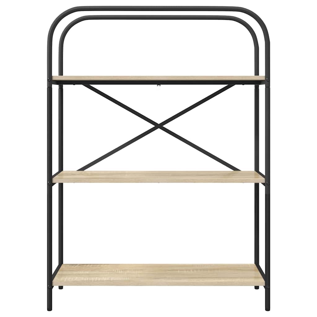 Polica Sonoma hrast 80 x 30 x 109 cm Konstruirano drvo
