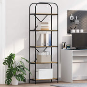 Polica 5 razina 60 x 30 x 183 cm Konstruirano drvo
