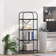 Polica Crni hrast 60 x 30 x 146 cm Konstruirano drvo