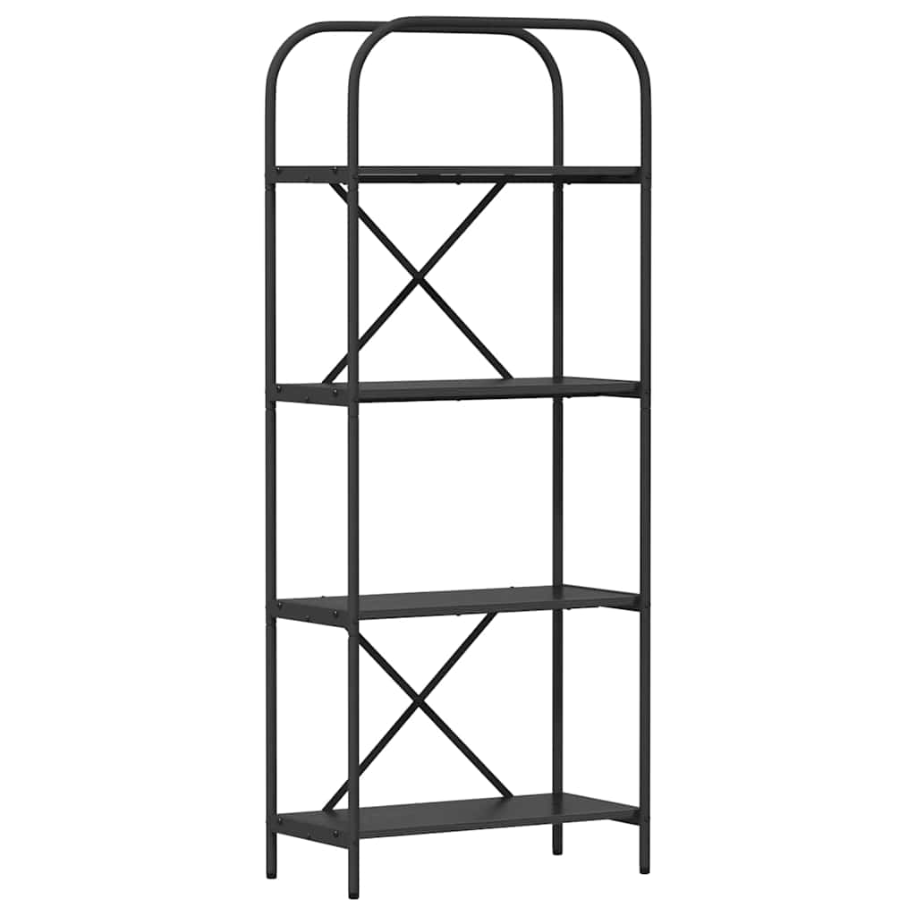 Polica Crni hrast 60 x 30 x 146 cm Konstruirano drvo