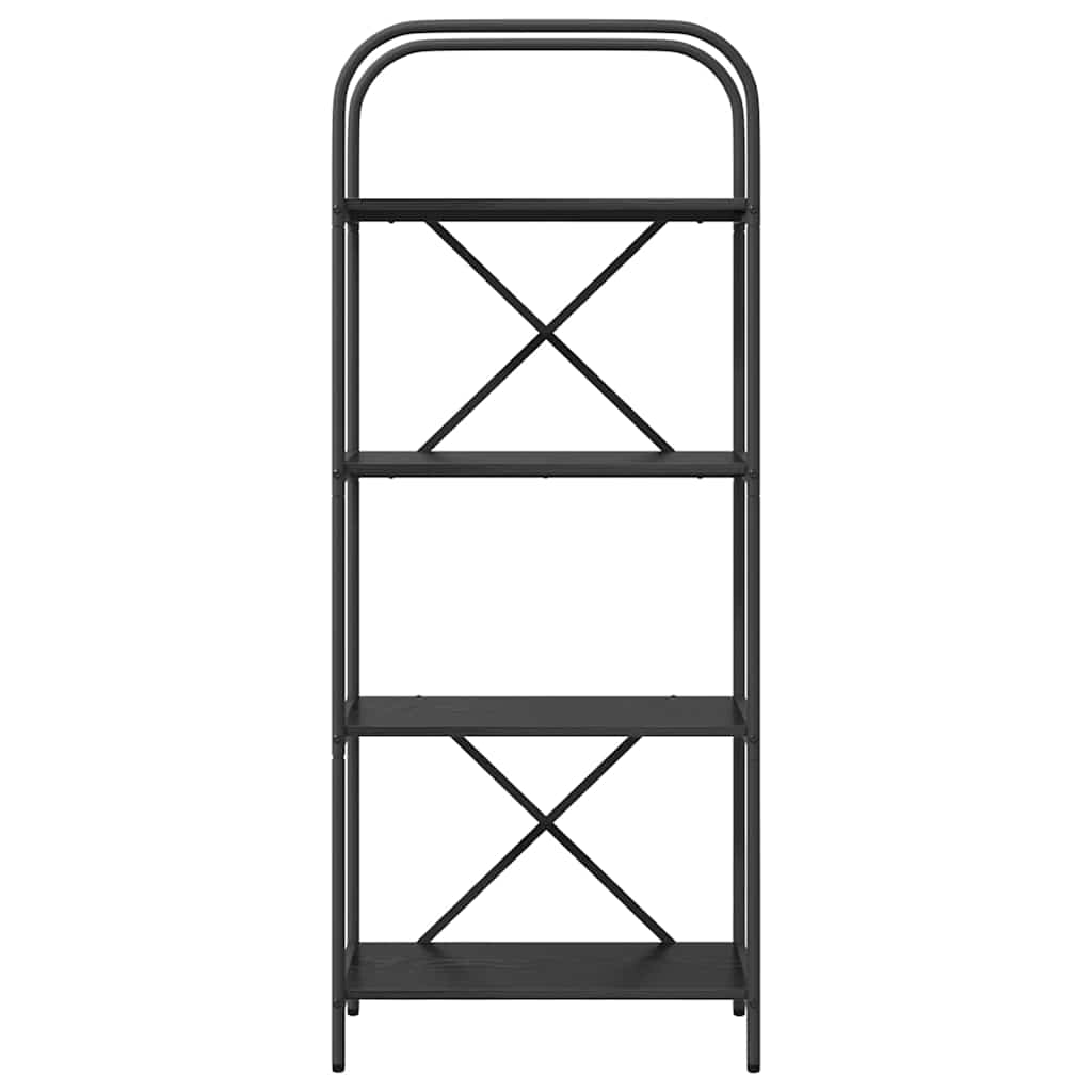 Polica Crni hrast 60 x 30 x 146 cm Konstruirano drvo