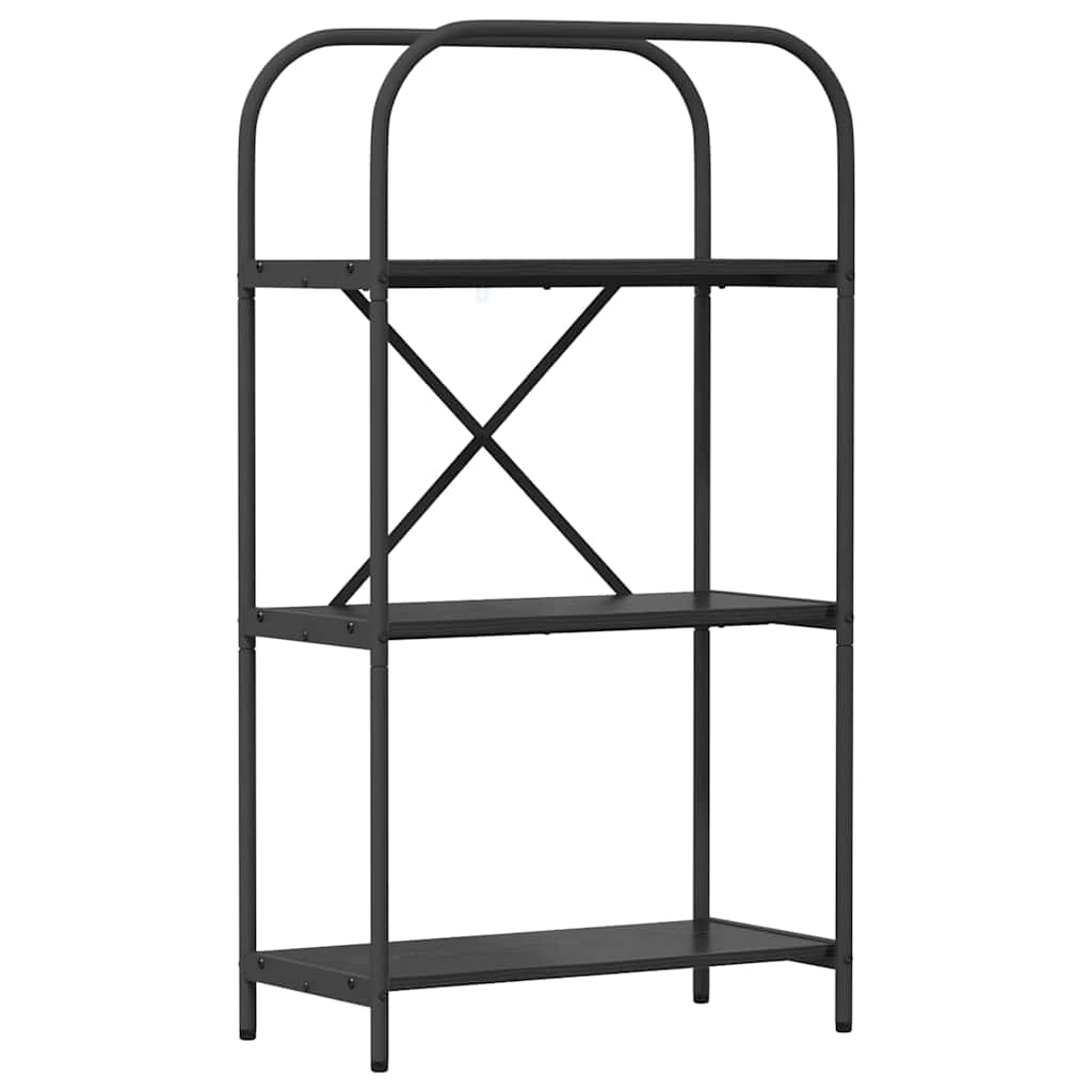 Polica Crni hrast 60 x 30 x 109 cm Konstruirano drvo