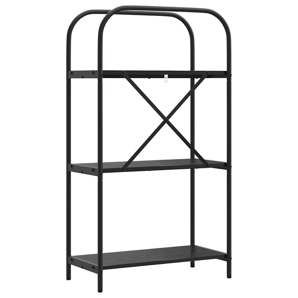 Polica Crni hrast 60 x 30 x 109 cm Konstruirano drvo