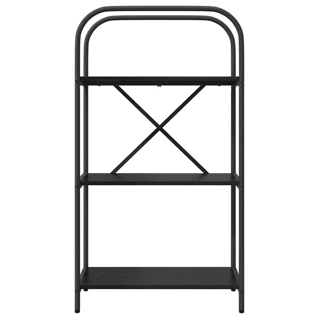 Polica Crni hrast 60 x 30 x 109 cm Konstruirano drvo
